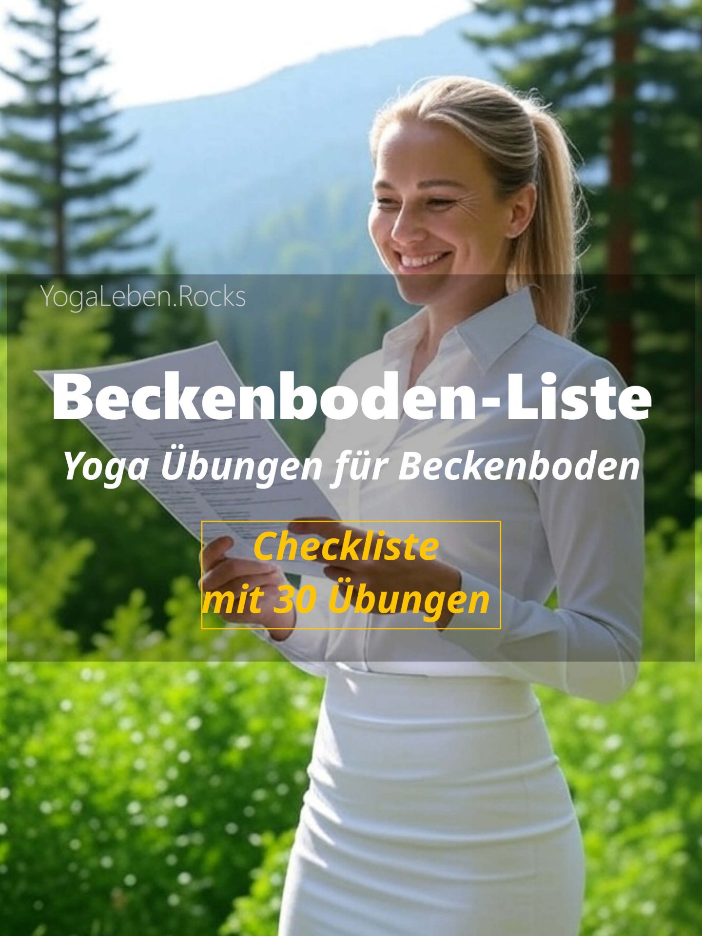 Checkliste – Wie stärke ich meinen Beckenboden mit Yoga – 30 Übungen machen stark Checkliste – Wie stärke ich meinen Beckenboden mit Yoga – 30 Übungen machen stark