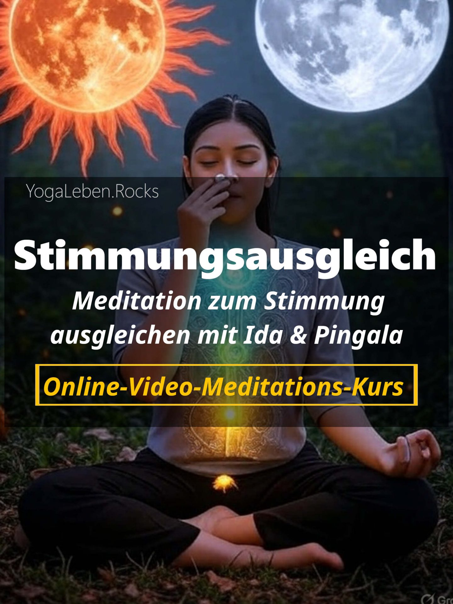 Chakra-Meditation zum Stimmung ausgleichen mit Ida und Pingala – Stimmung im Gleichgewicht – V2 Chakra-Meditation zum Stimmung ausgleichen mit Ida und Pingala – Stimmung im Gleichgewicht – V2